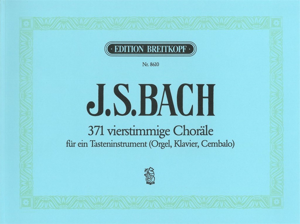 371 Vierstimmige Choräle für ein Tasteninstrument